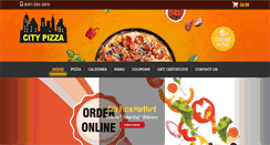 Desktop Screenshot of citypizzahartford.com