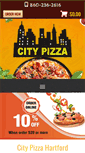 Mobile Screenshot of citypizzahartford.com